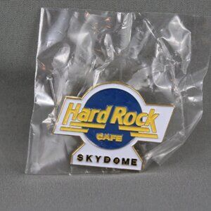 Vintage Colled Pin - Hard Rock Cafe Skydome official Logo - Stamped Pin
